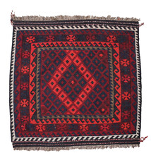 92x88 cm Afghan  nomadic Kilim rug  No:  138