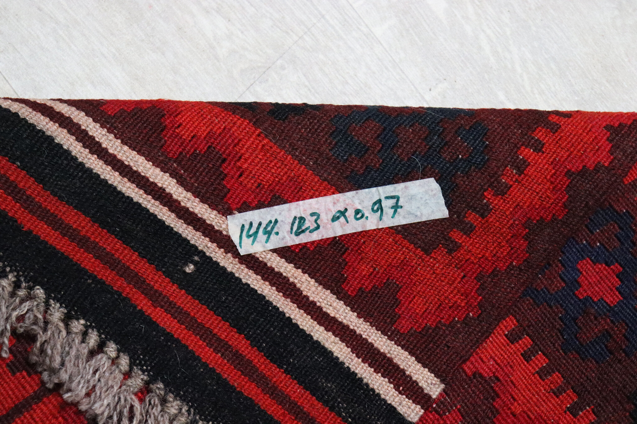 123x97 cm Afghan   nomadic Kilim rug  No:144