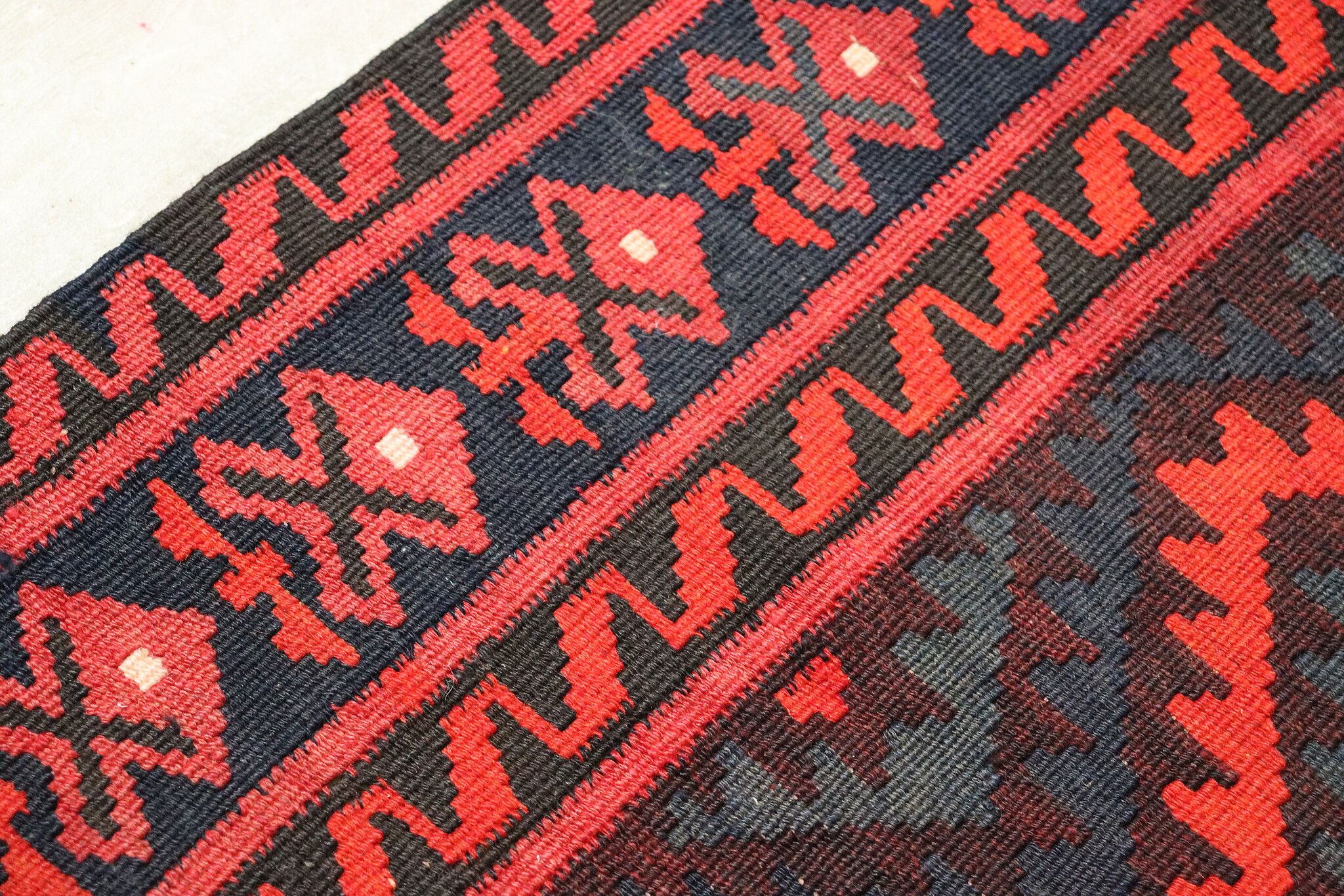 97x75 cm Afghan   nomadic Kilim rug  No:136