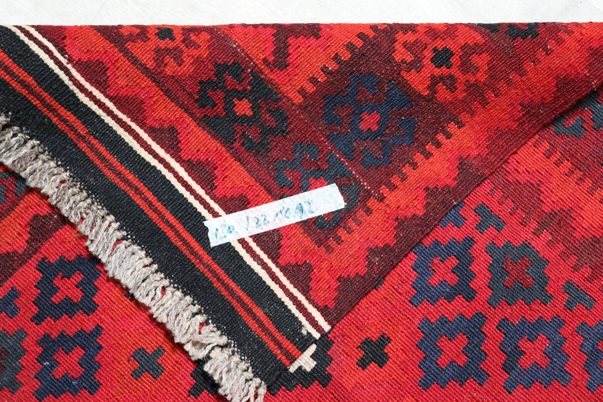 122x92   cm Afghan   nomadic Kilim rug  No:130