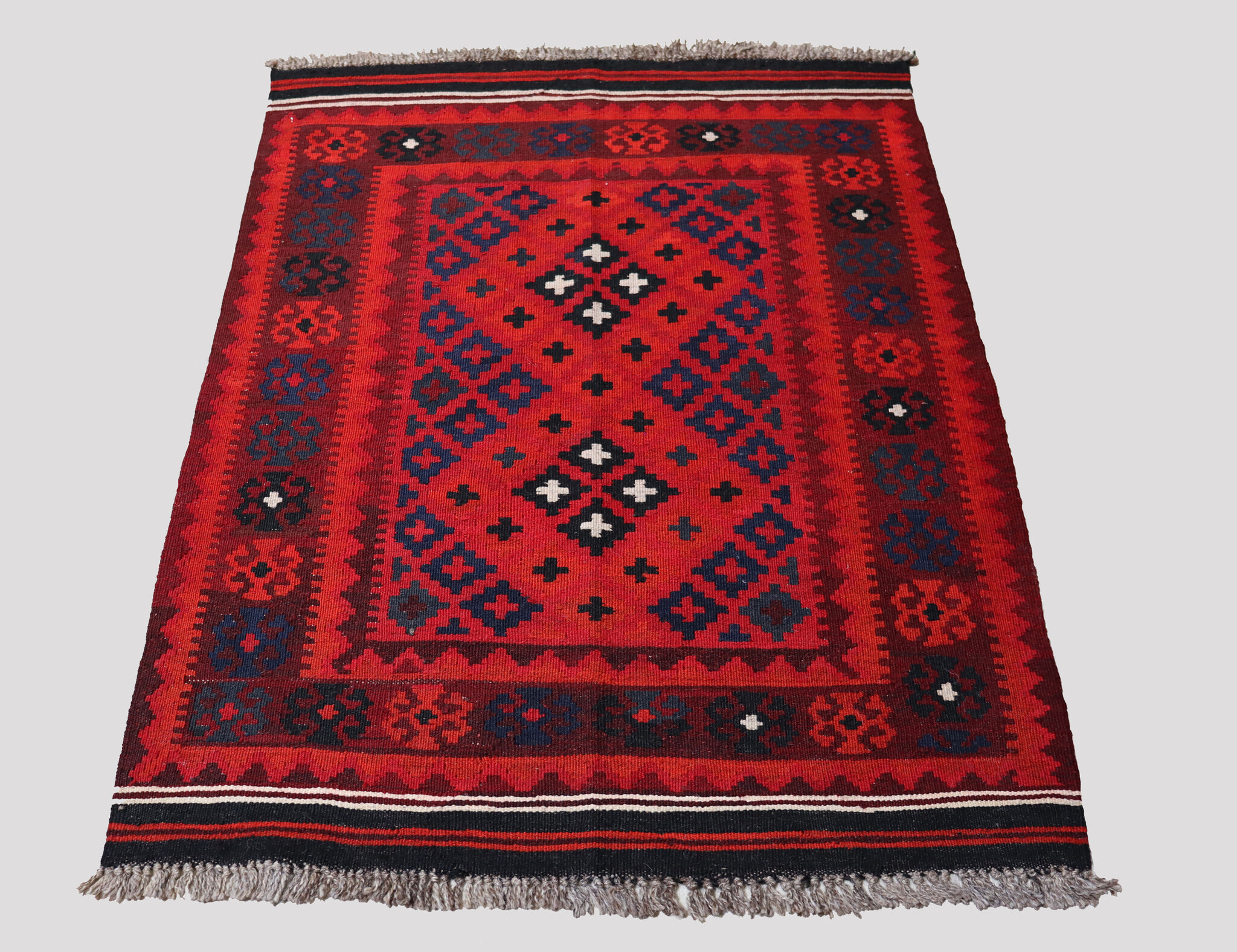 122x92   cm Afghan   nomadic Kilim rug  No:130