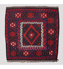 98x98 cm Afghan  nomadic Kilim rug  No:  125
