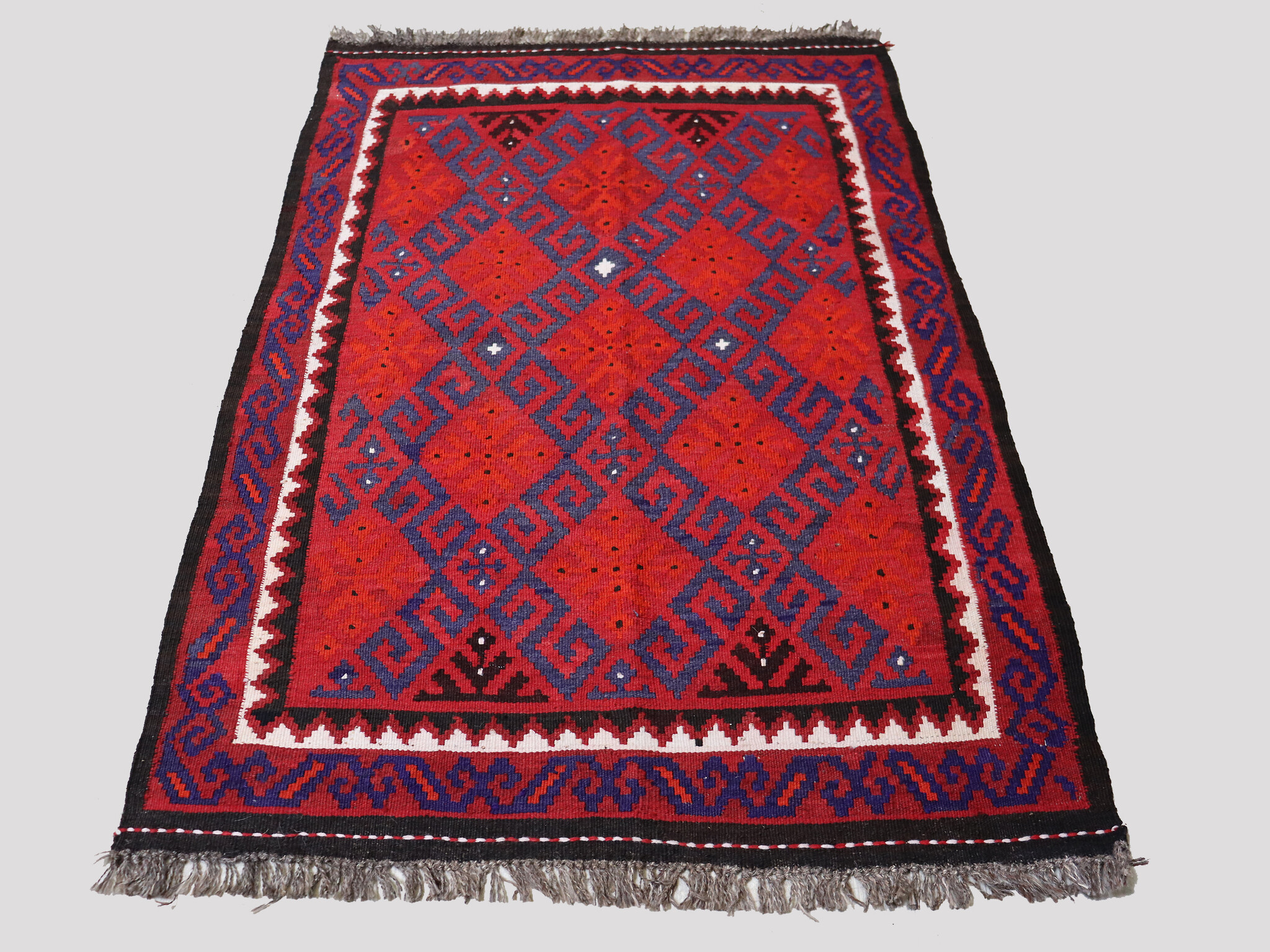 123x89 cm afghan maimana Kelim Nr: 126