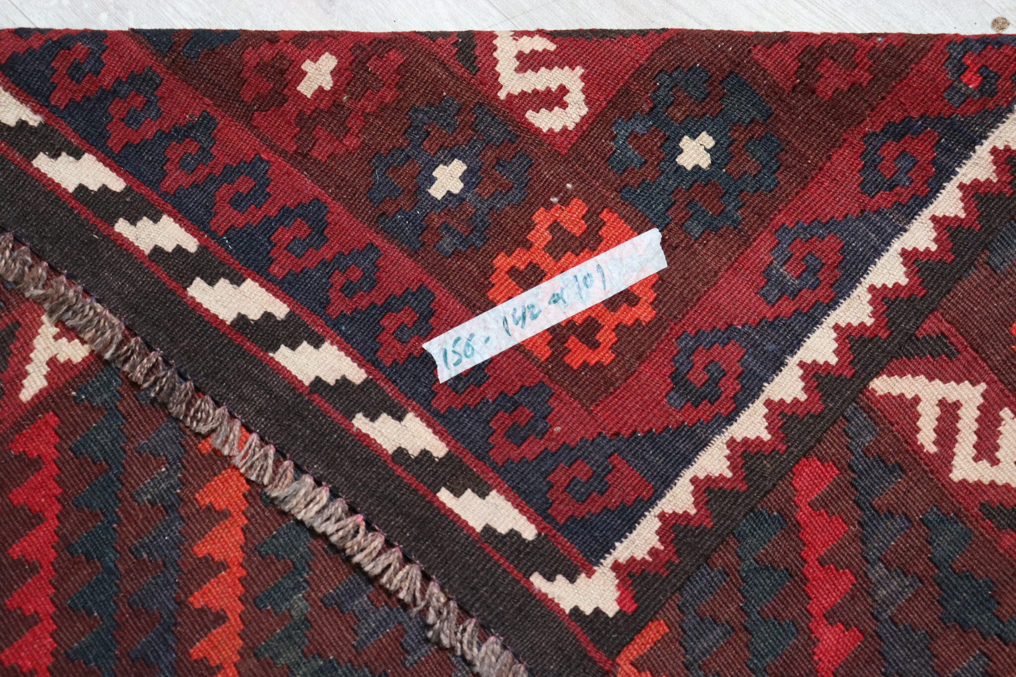 142x101 cm Afghan   nomadic Kilim rug  No:156