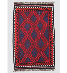 136x87 cm afghan maimana Kelim Nr: 154