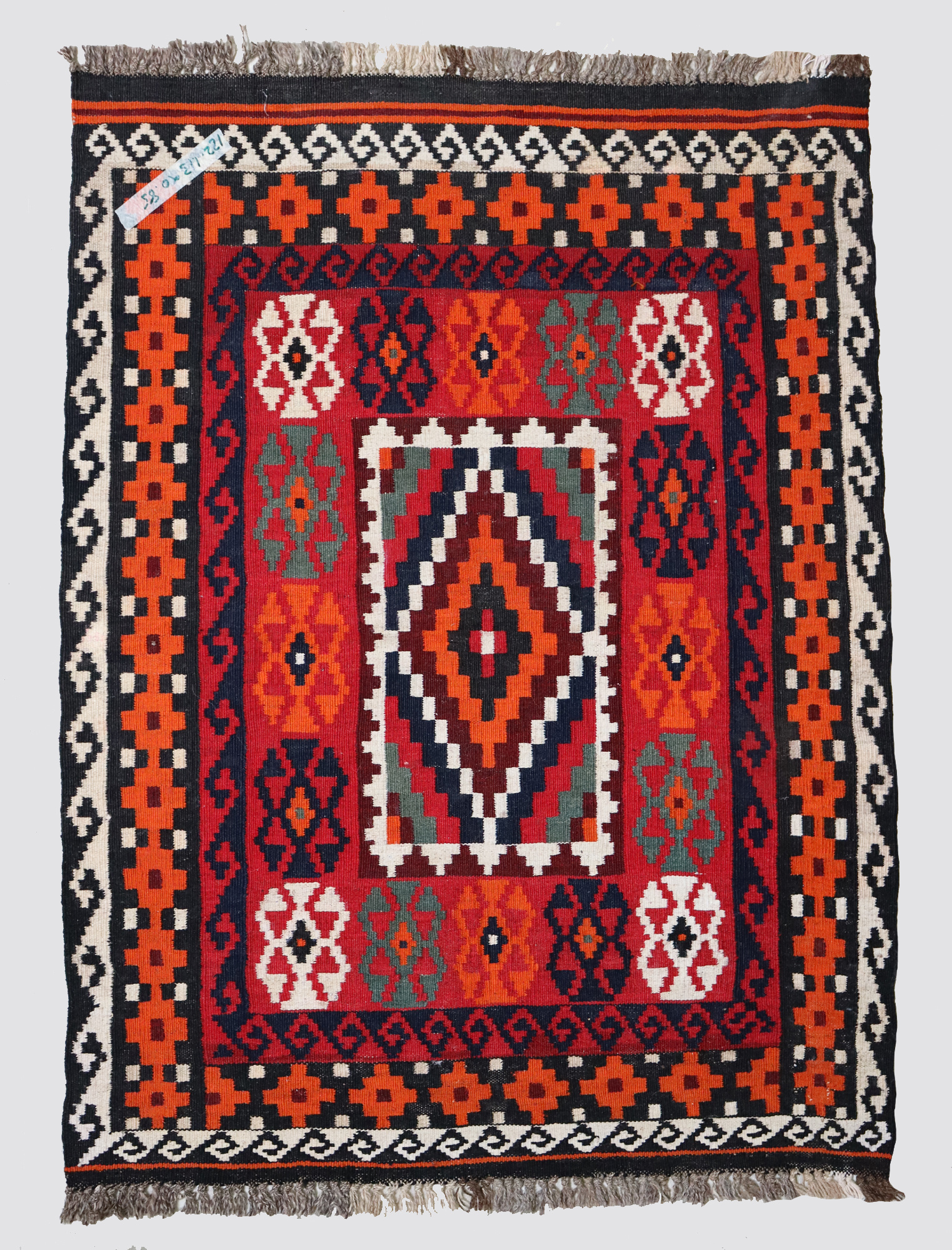 113x85 cm afghan maimana Kelim Nr: 122