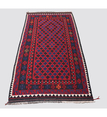 209x107 cm Afghan  nomadic Kilim rug  No:  176
