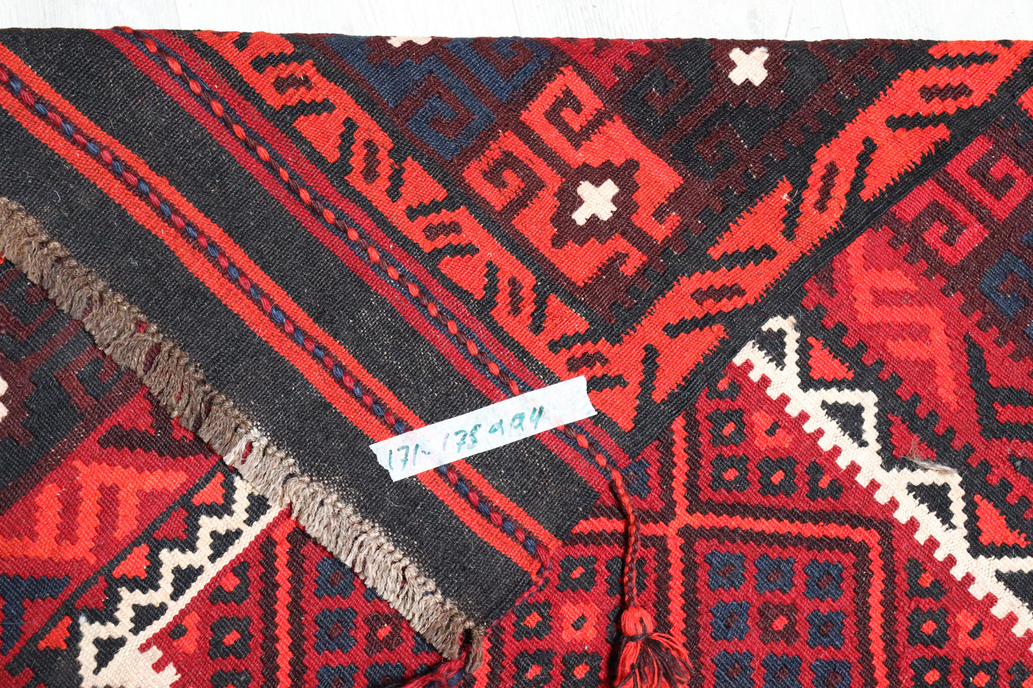 175x94 cm Afghan   nomadic Kilim rug  No:1 71