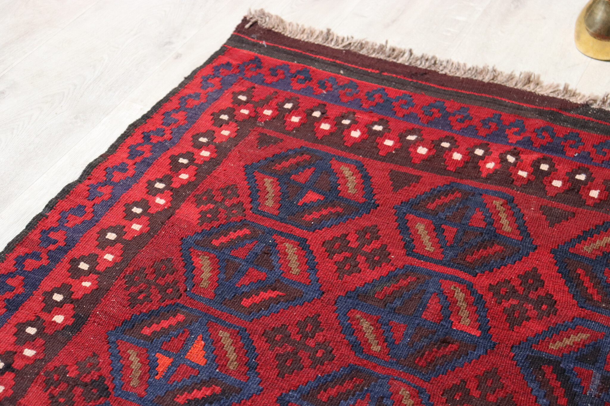 200x103 cm Afghan   nomadic Kilim rug  No:170