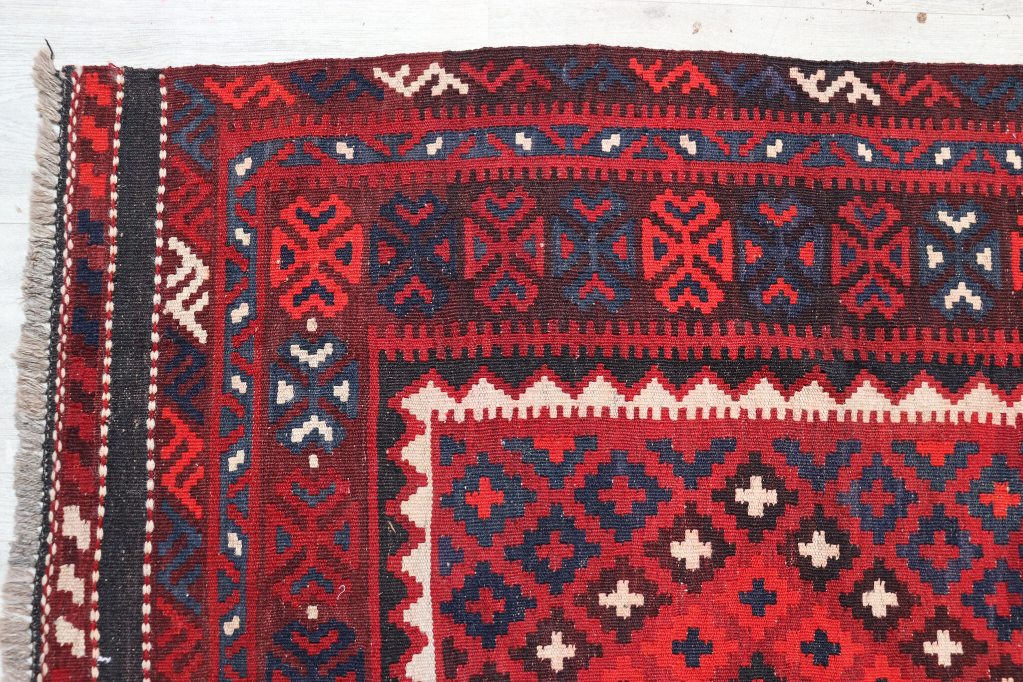 213x106 cm afghan maimana Kelim Nr: 167