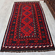 208x97 cm Afghan   nomadic Kilim rug  No:164