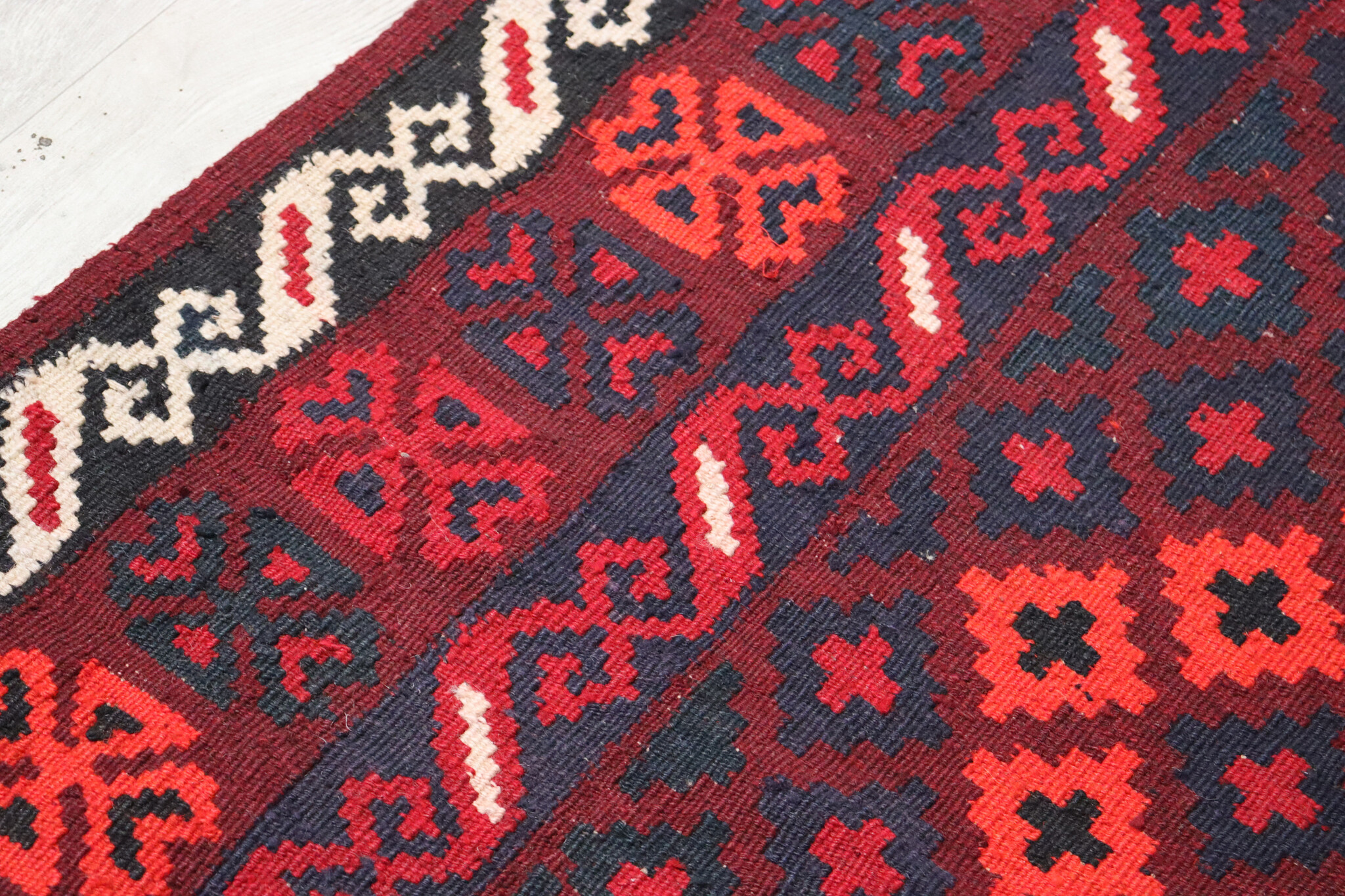 205x104 cm Afghan   nomadic Kilim rug  No:169