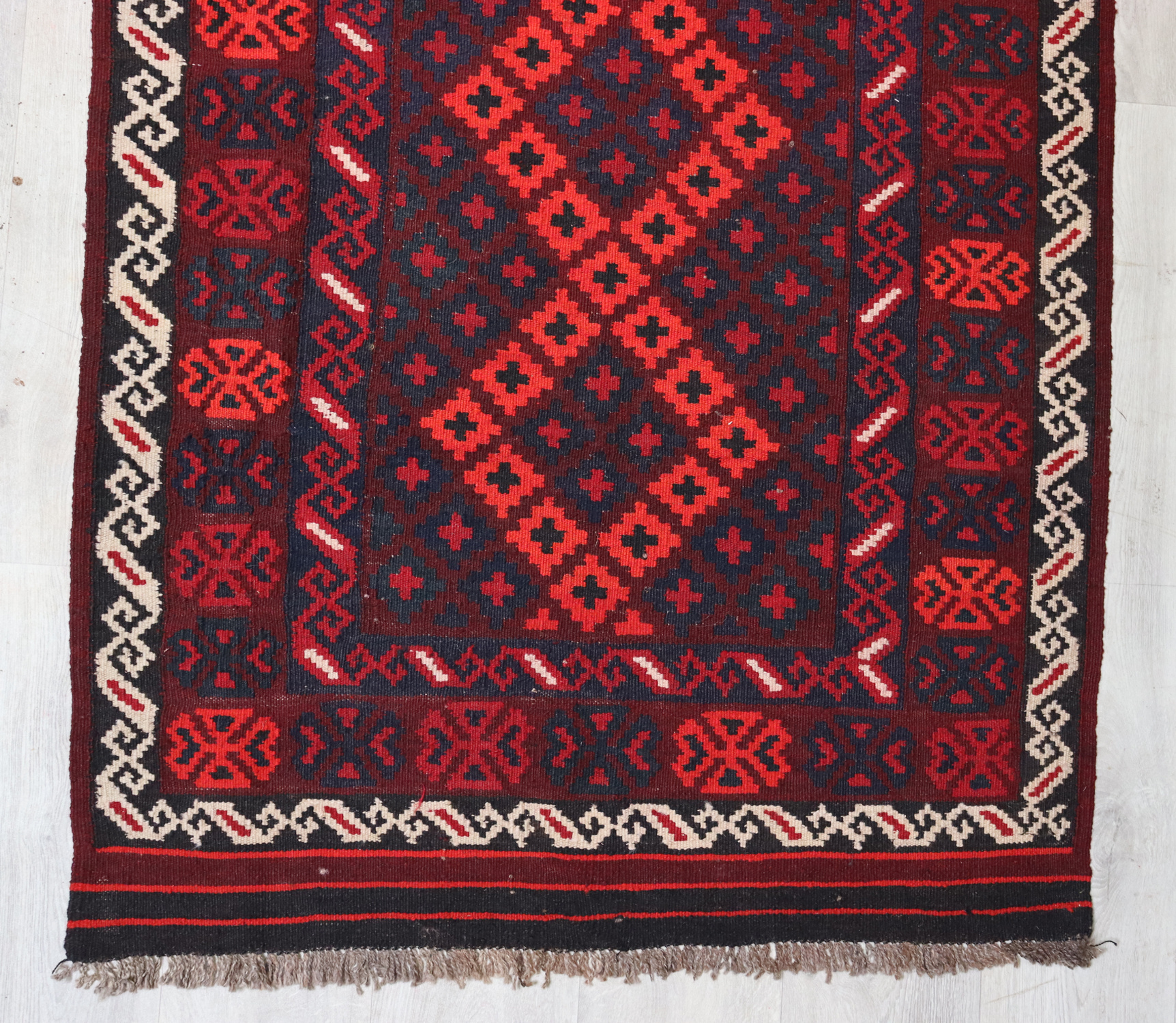 205x104 cm Afghan   nomadic Kilim rug  No:169