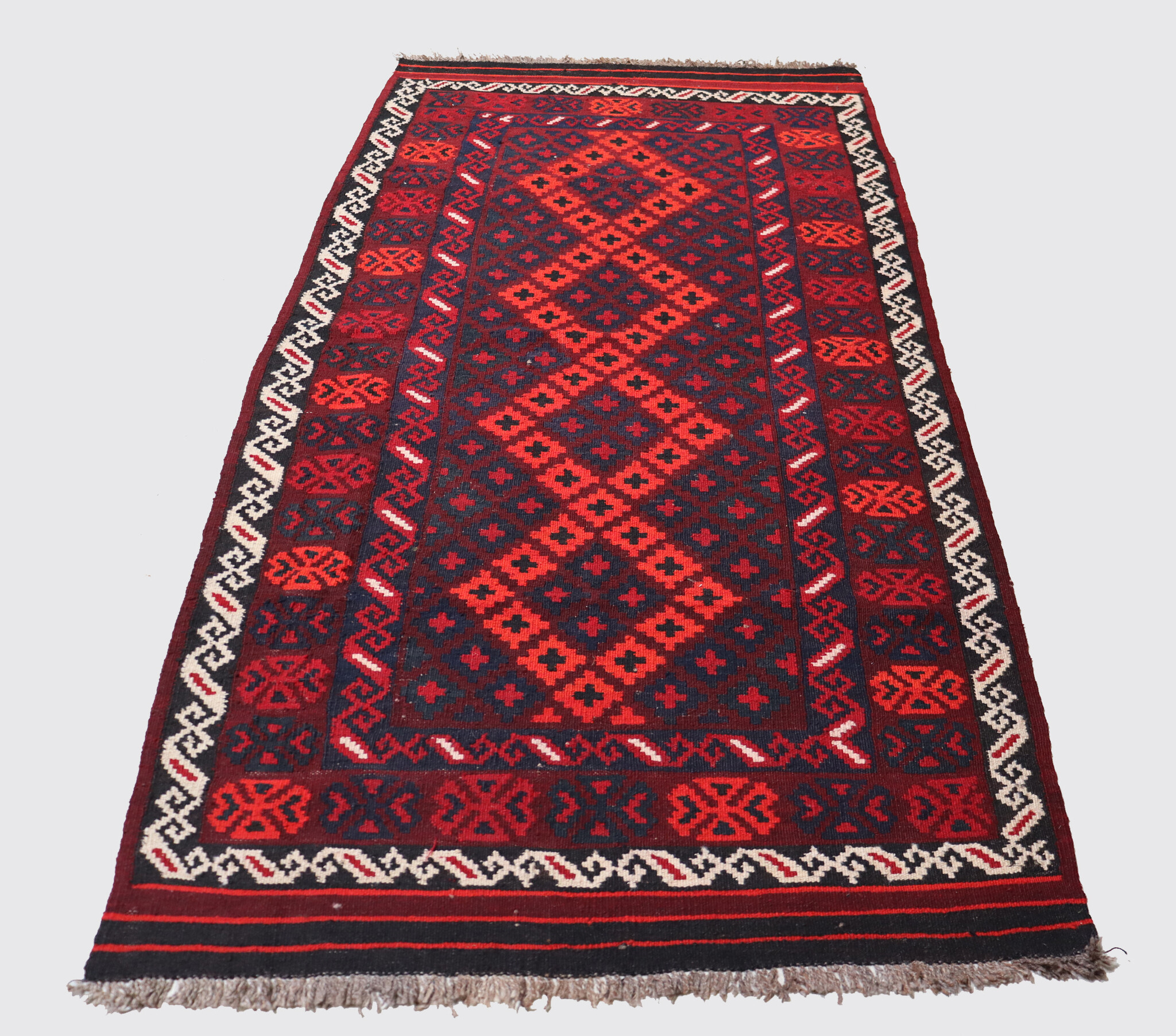 205x104 cm Afghan   nomadic Kilim rug  No:169