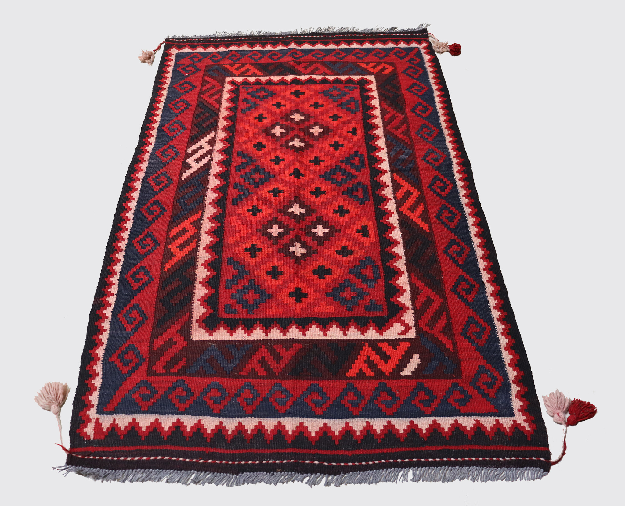 160x92 cm Afghan   nomadic Kilim rug  No:161