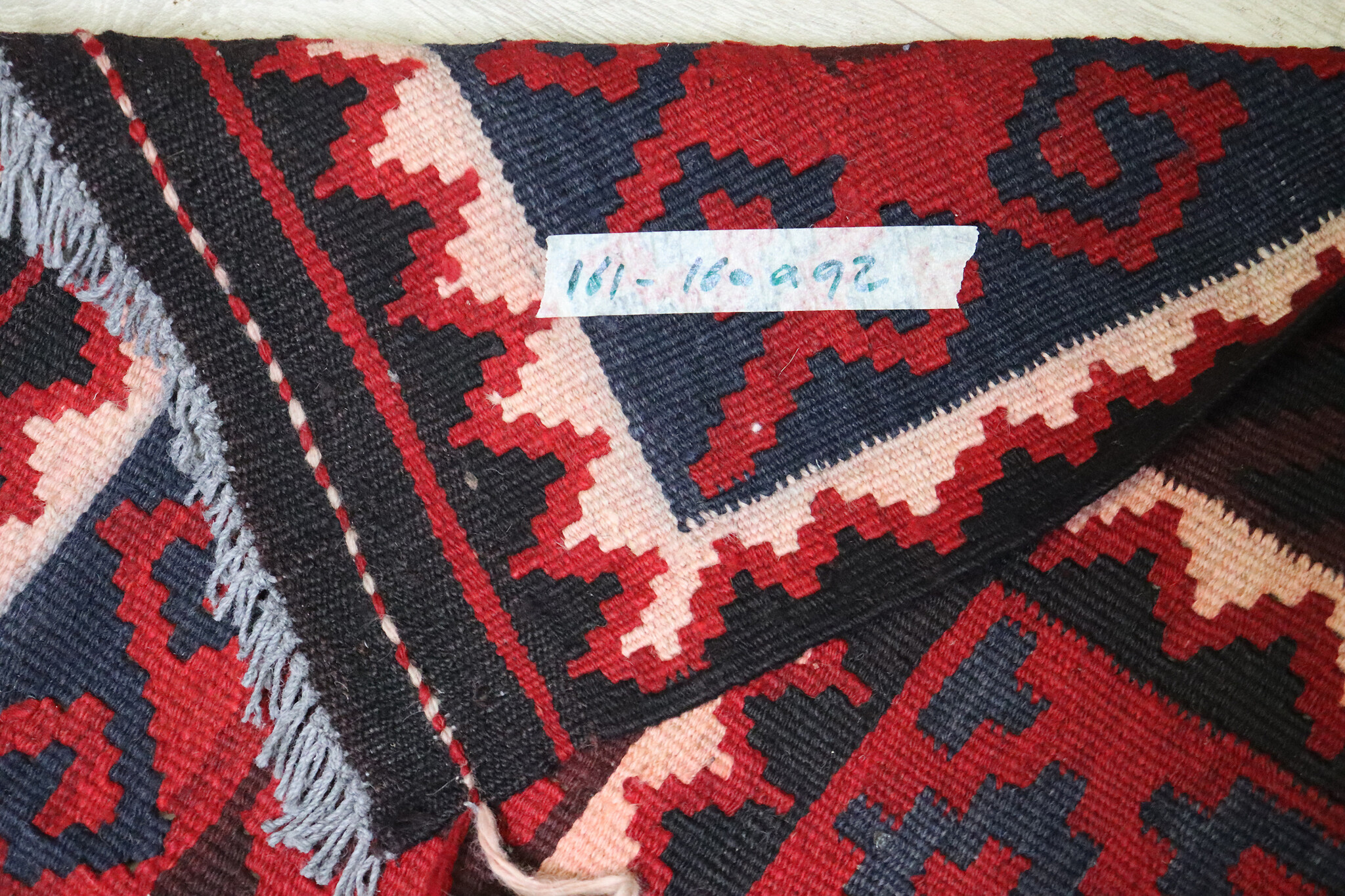160x92 cm Afghan   nomadic Kilim rug  No:161