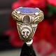 Turkmenische Lapis Lazli Siegel Ring  Nr: 442