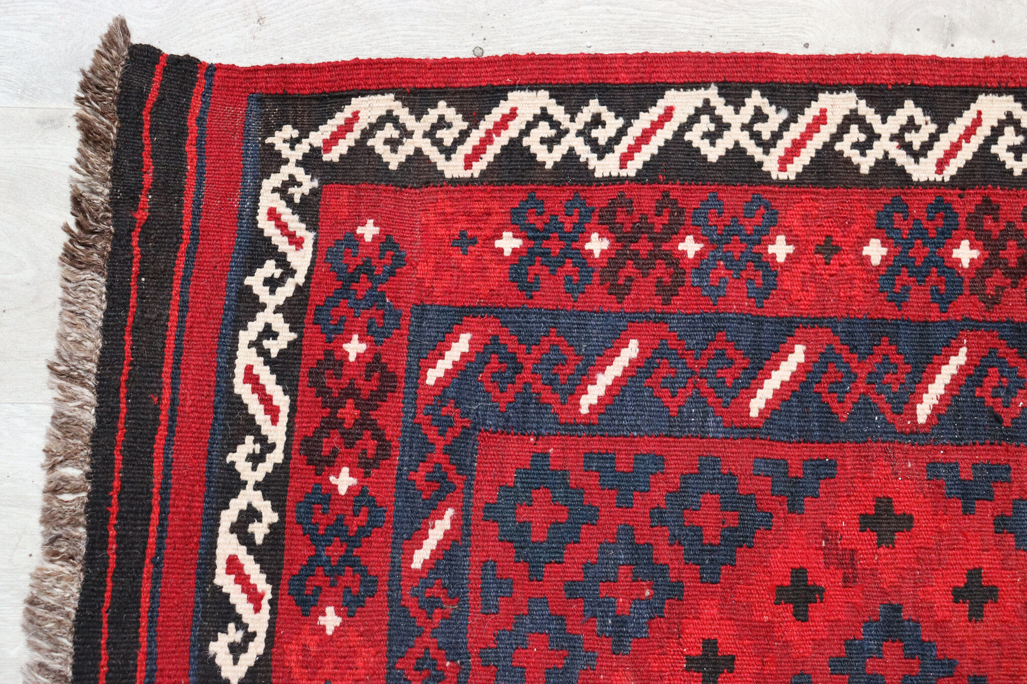 155x100 cm Afghan   nomadic Kilim rug  No:163