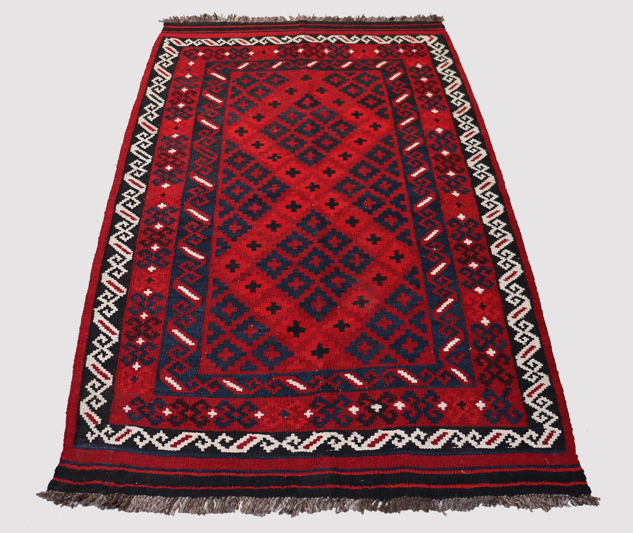 155x100 cm Afghan   nomadic Kilim rug  No:163