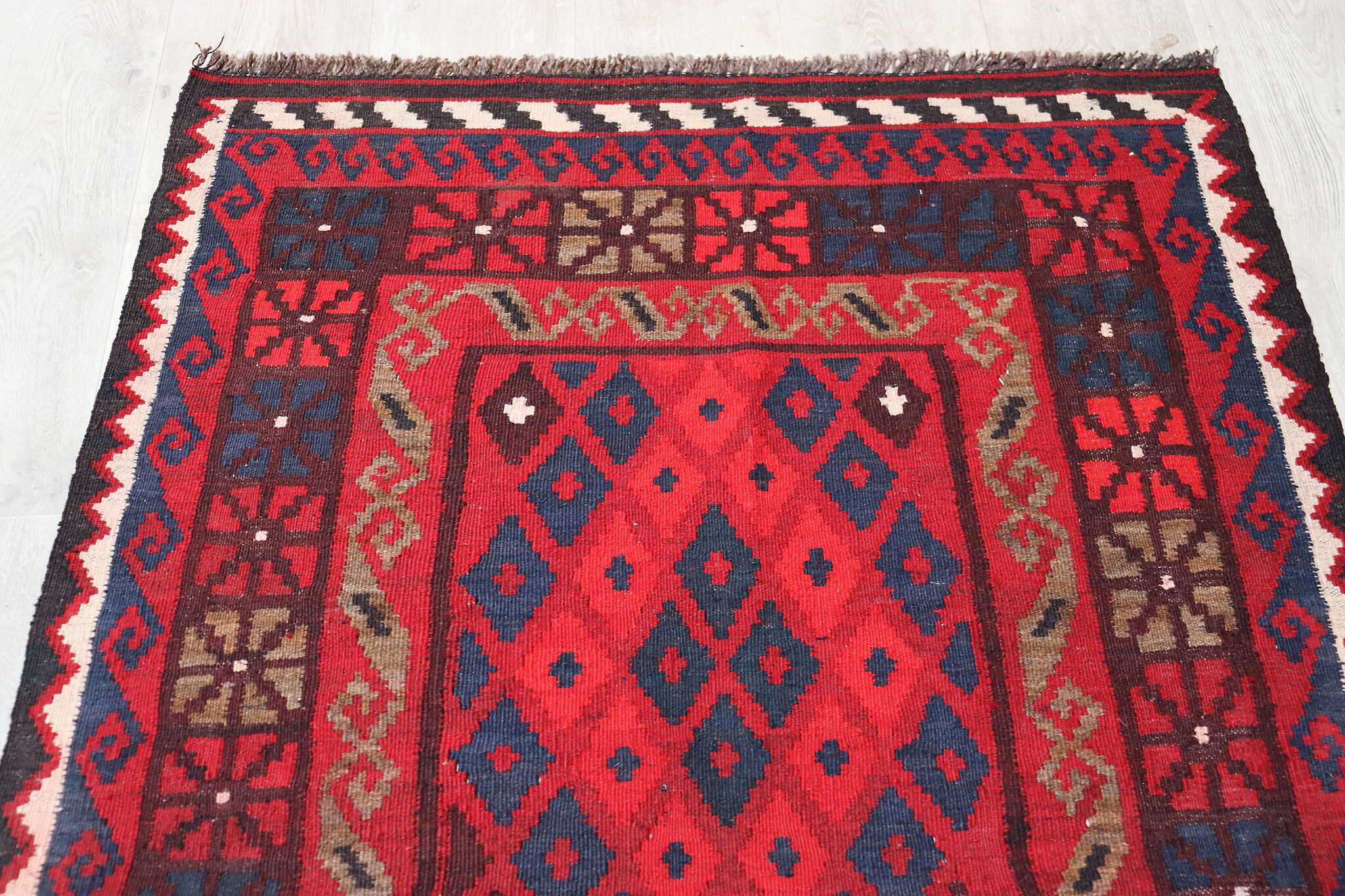 155x100 cm Afghan   nomadic Kilim rug  No:157