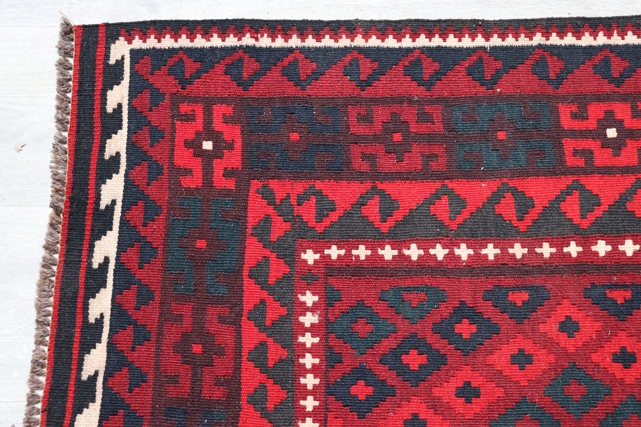 158x95 cm afghan maimana Kelim Nr: 160