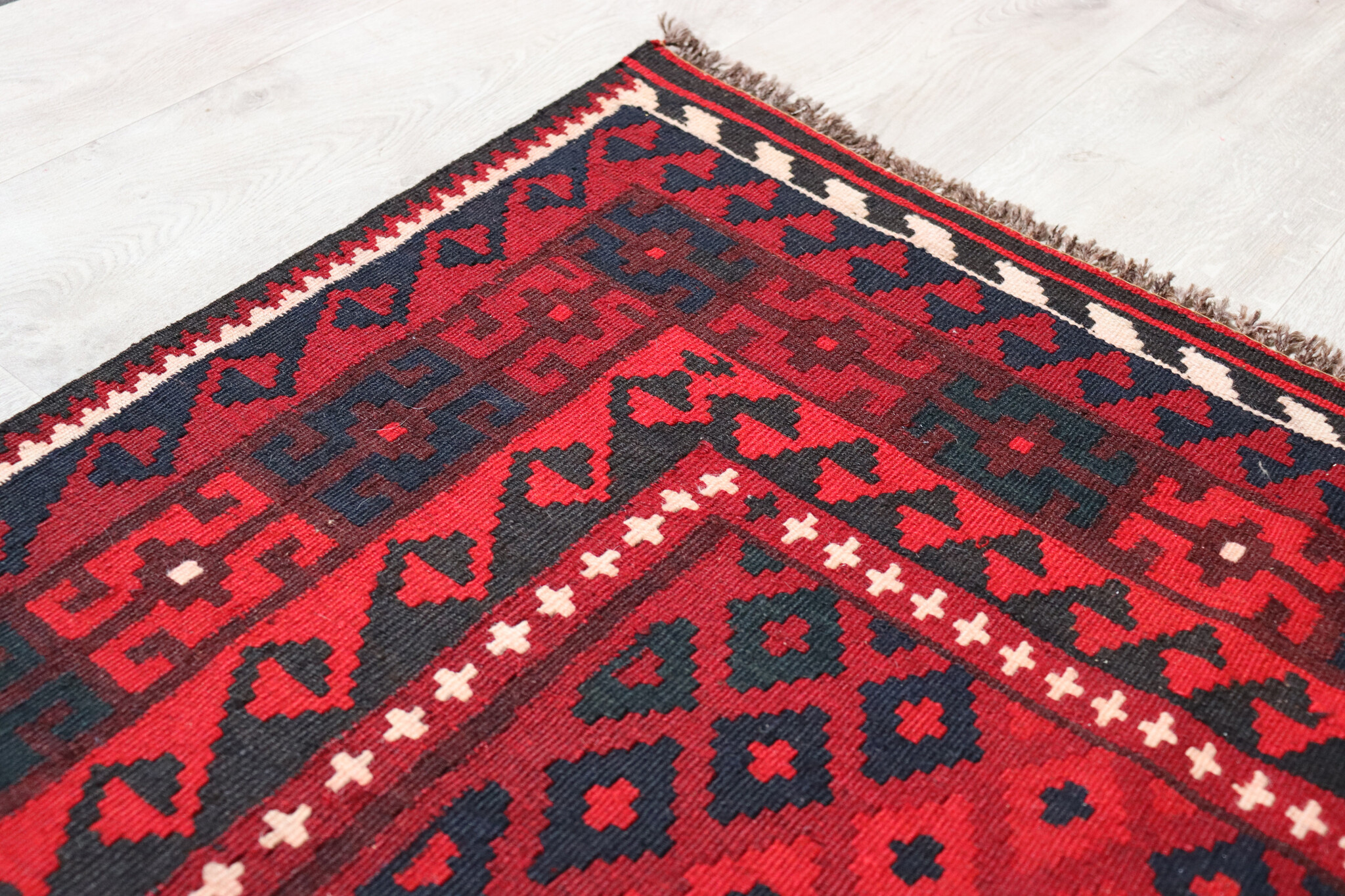 158x95 cm Afghan   nomadic Kilim rug  No:160