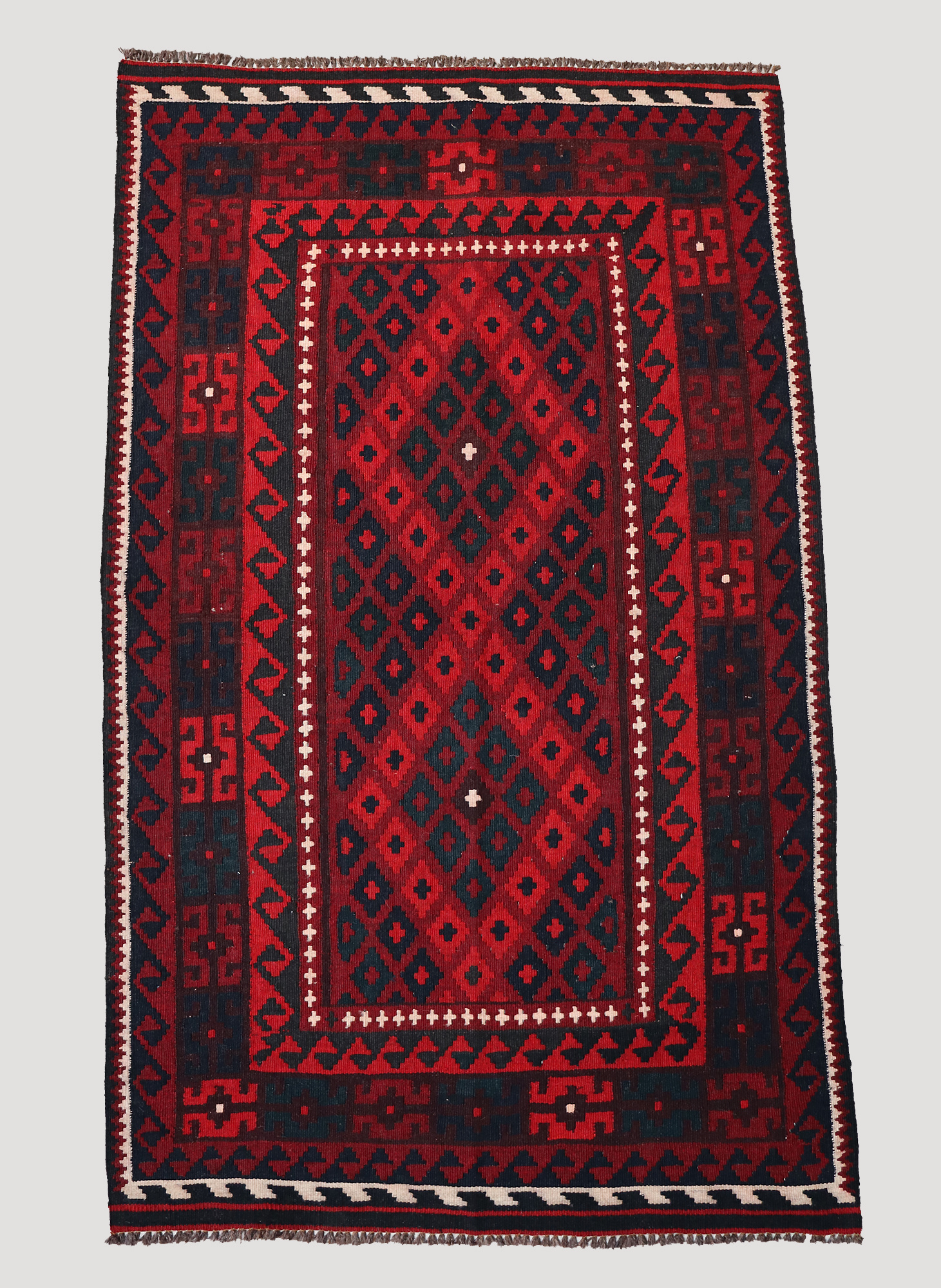 158x95 cm Afghan   nomadic Kilim rug  No:160