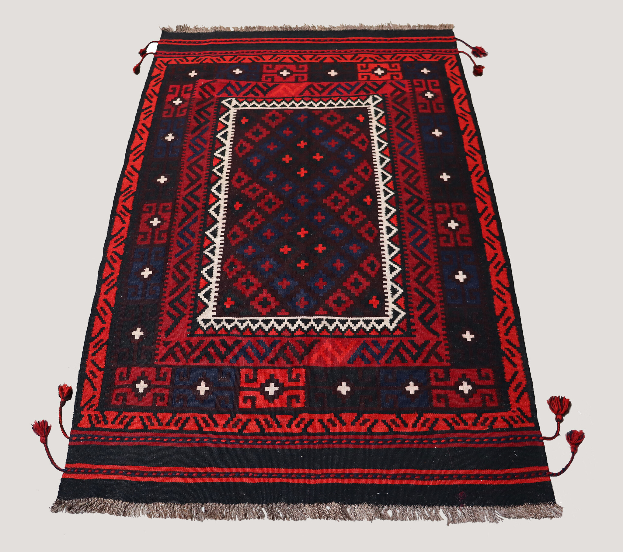 168x103 cm afghan maimana Kelim Nr: 158