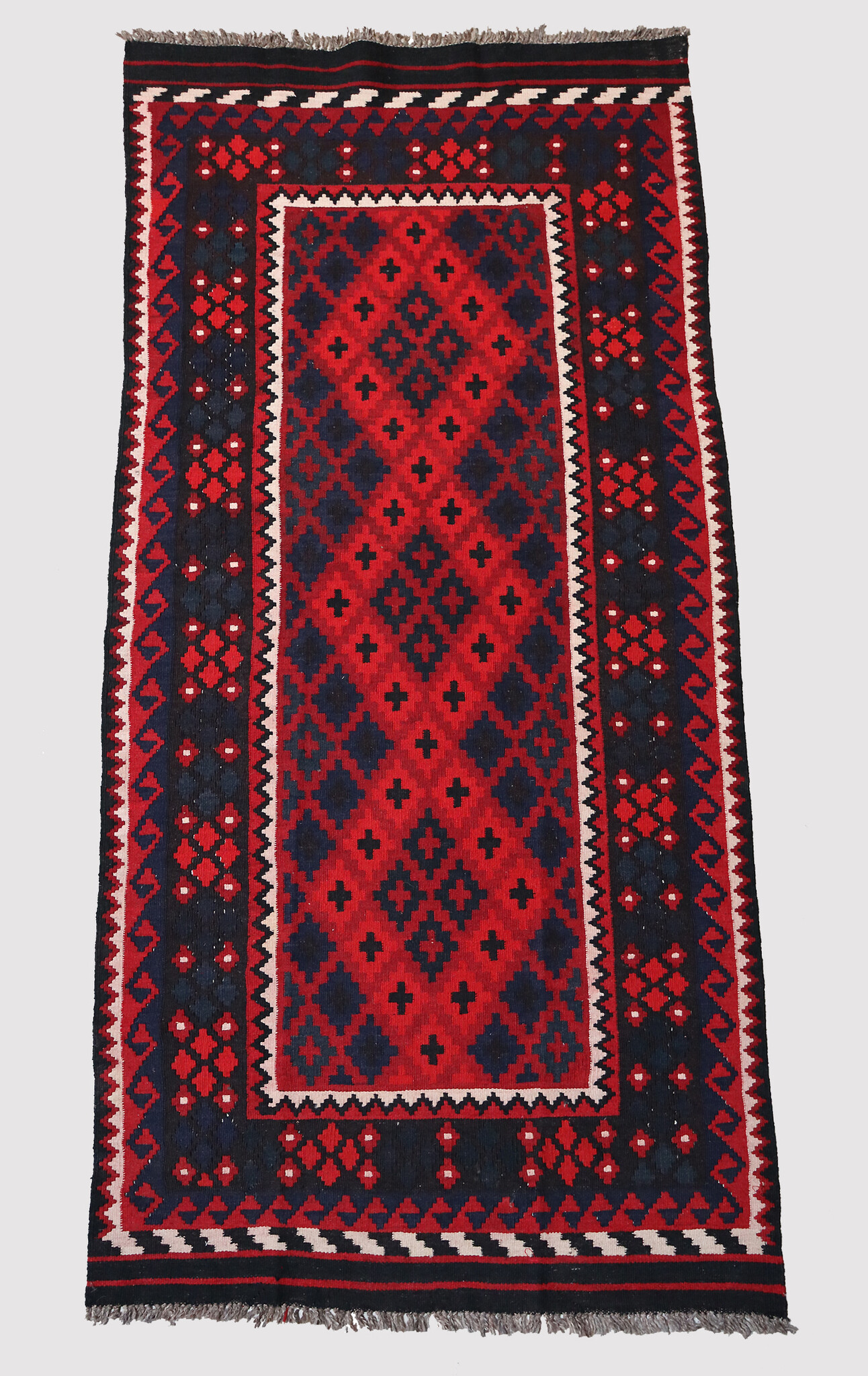 237x110 cm Afghan   nomadic Kilim rug  No:181