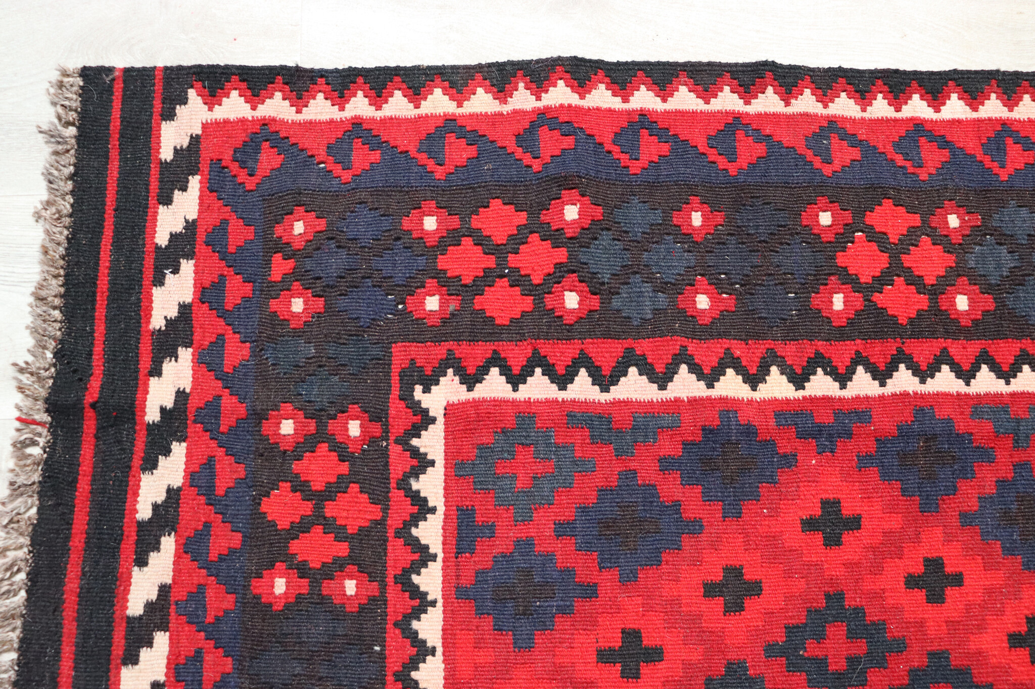 237x110 cm Afghan   nomadic Kilim rug  No:181