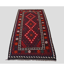 233x116 cm afghan maimana Kelim Nr: 186