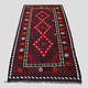 233x116 cm Afghan   nomadic Kilim rug  No:186
