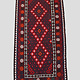 233x116 cm Afghan   nomadic Kilim rug  No:186