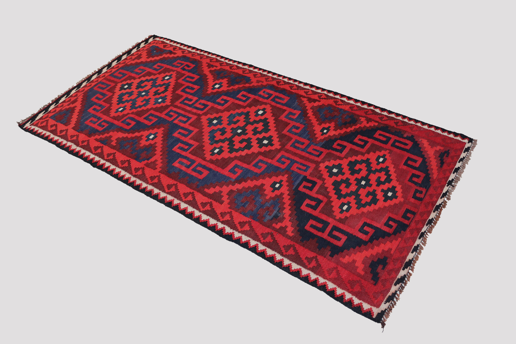 201x101 cm Afghan   nomadic Kilim rug  No:166