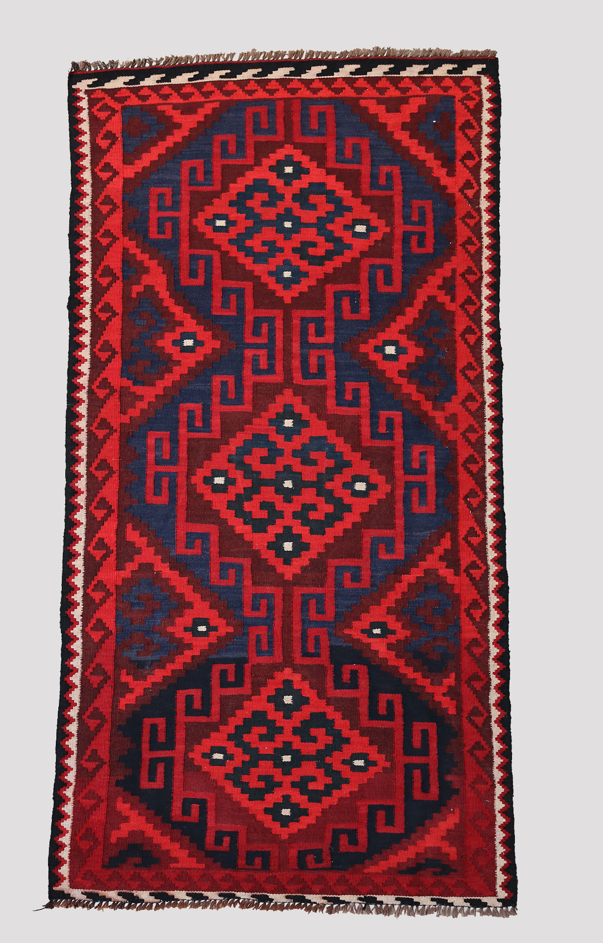 201x101 cm Afghan   nomadic Kilim rug  No:166