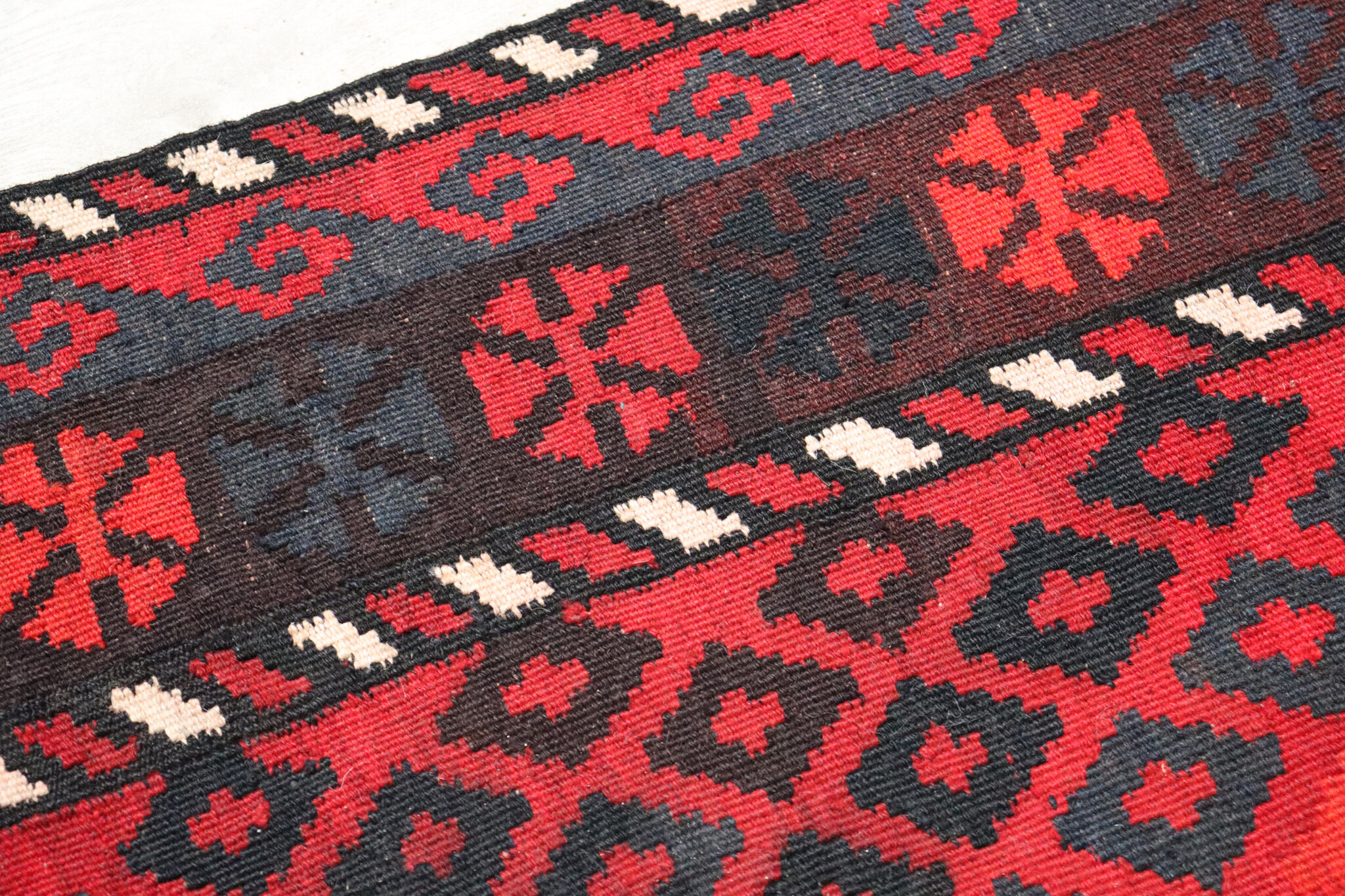 242x105 cm Afghan   nomadic Kilim rug  No:178