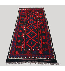 201x87 cm Afghan  nomadic Kilim rug  No:  180