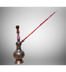 Antique Engraved copper Hookah Shisha hubble-bubble from Afghanistan No:23/14