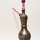 Antique Engraved Brass Hookah Shisha hubble-bubble from Afghanistan No:23/19