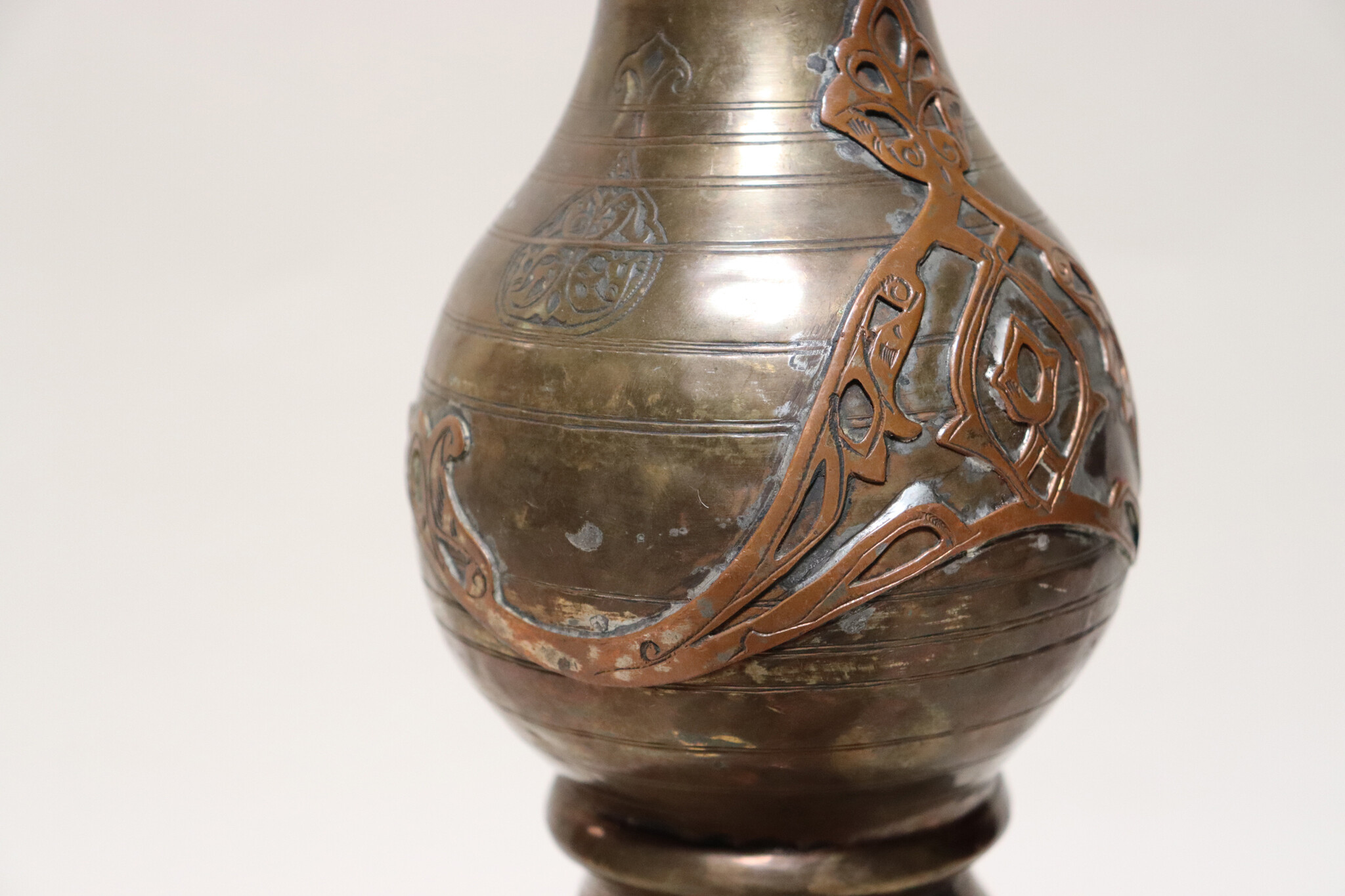 Antique Engraved Brass Hookah Shisha hubble-bubble from Afghanistan No:23/19