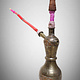 Antique Engraved Brass Hookah Shisha hubble-bubble from Afghanistan No:23/19