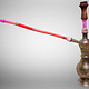 Antique Engraved Brass Hookah Shisha hubble-bubble from Afghanistan No:23/19