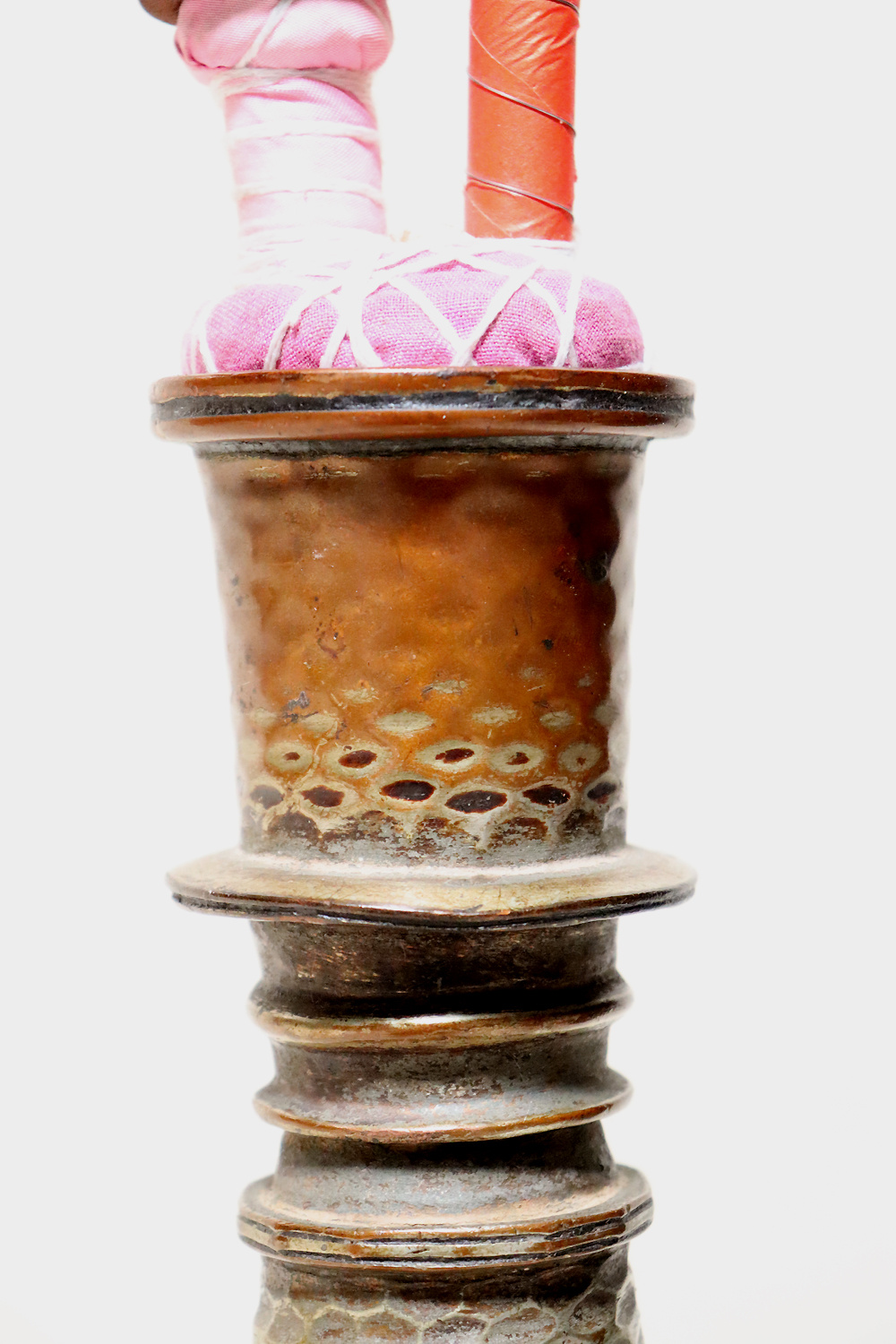 Antique Engraved copper Hookah Shisha hubble-bubble from Afghanistan No:23/10