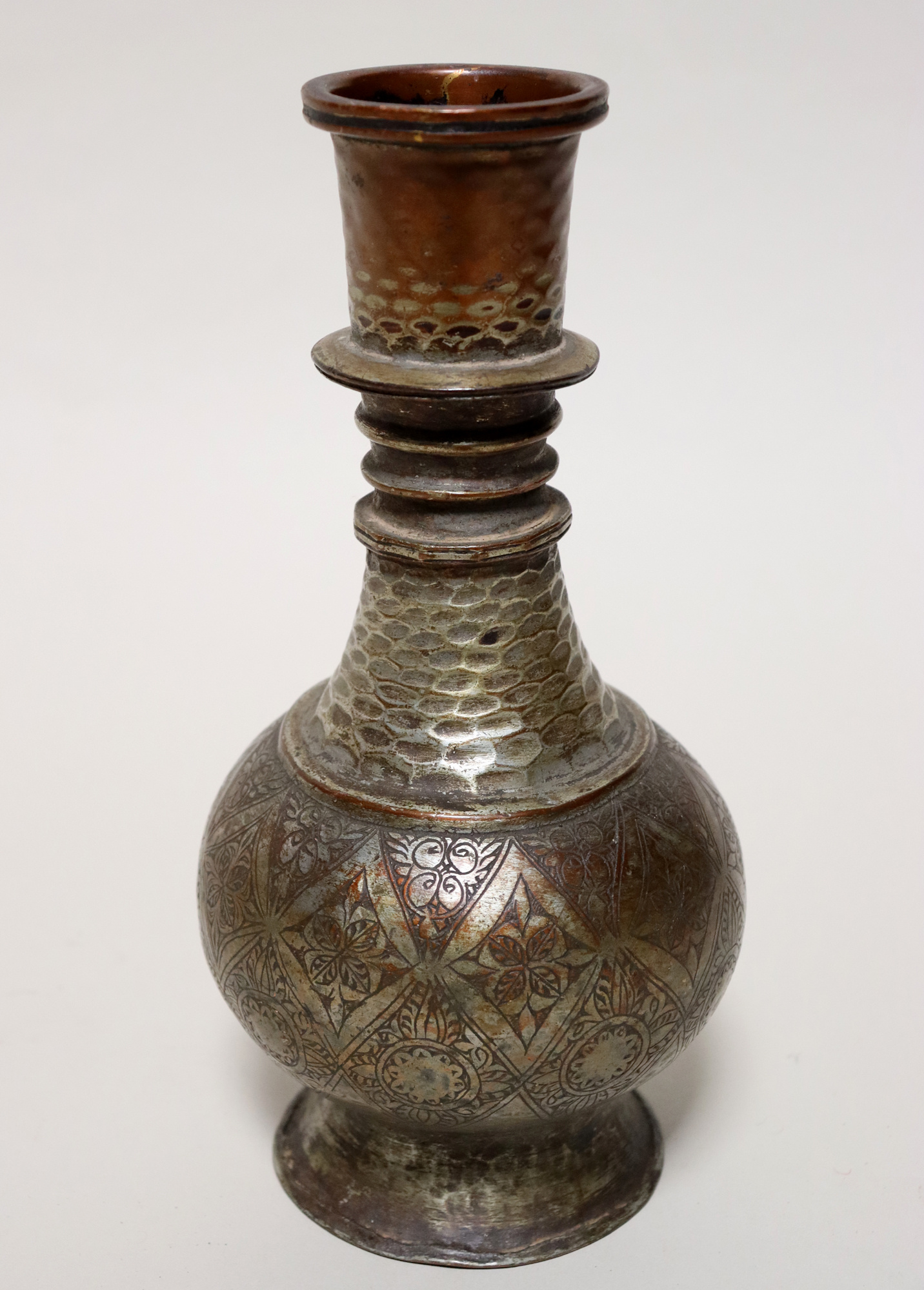 Antique Engraved copper Hookah Shisha hubble-bubble from Afghanistan No:23/10