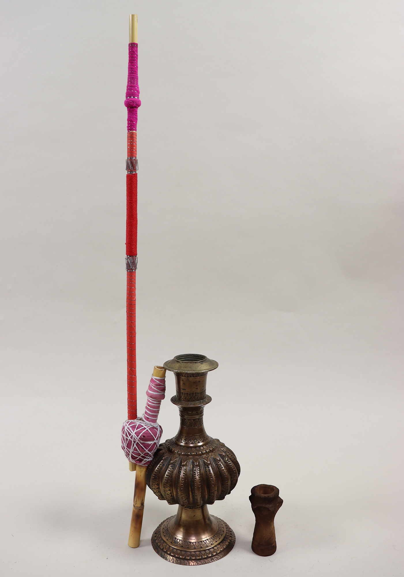 antik Massiv  Messing Wasserpfeife shisha Hookahs Schischa nargile Kalian aus indien PakistanNr:23/  9