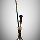 Antique Engraved Brass Hookah Shisha hubble-bubble from india pakistan No:23/  2