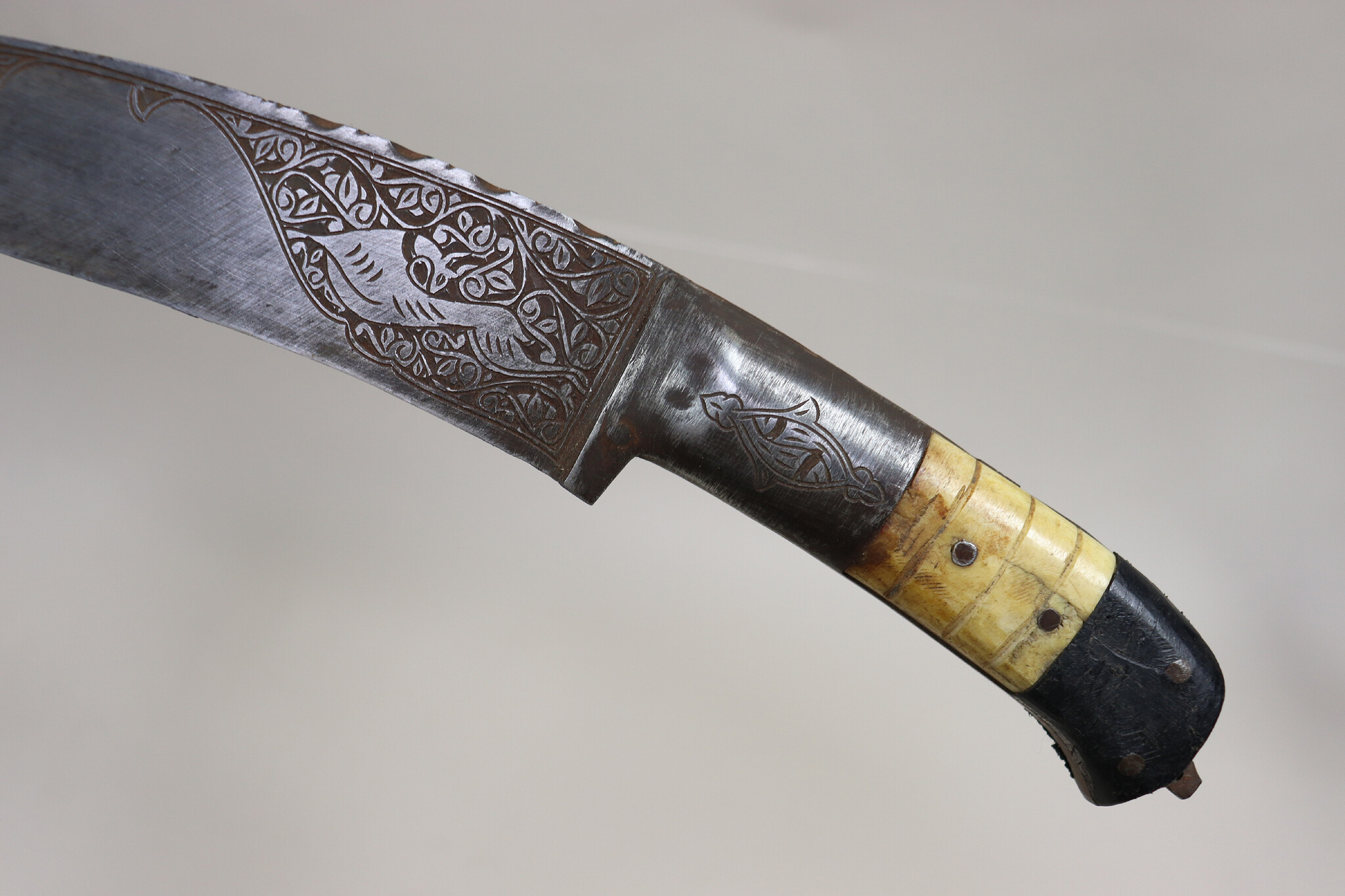 Afghan Knife Straigh Blade Islamic Short sword Dagger choora dagger Pesh kabze No: MS23/N1