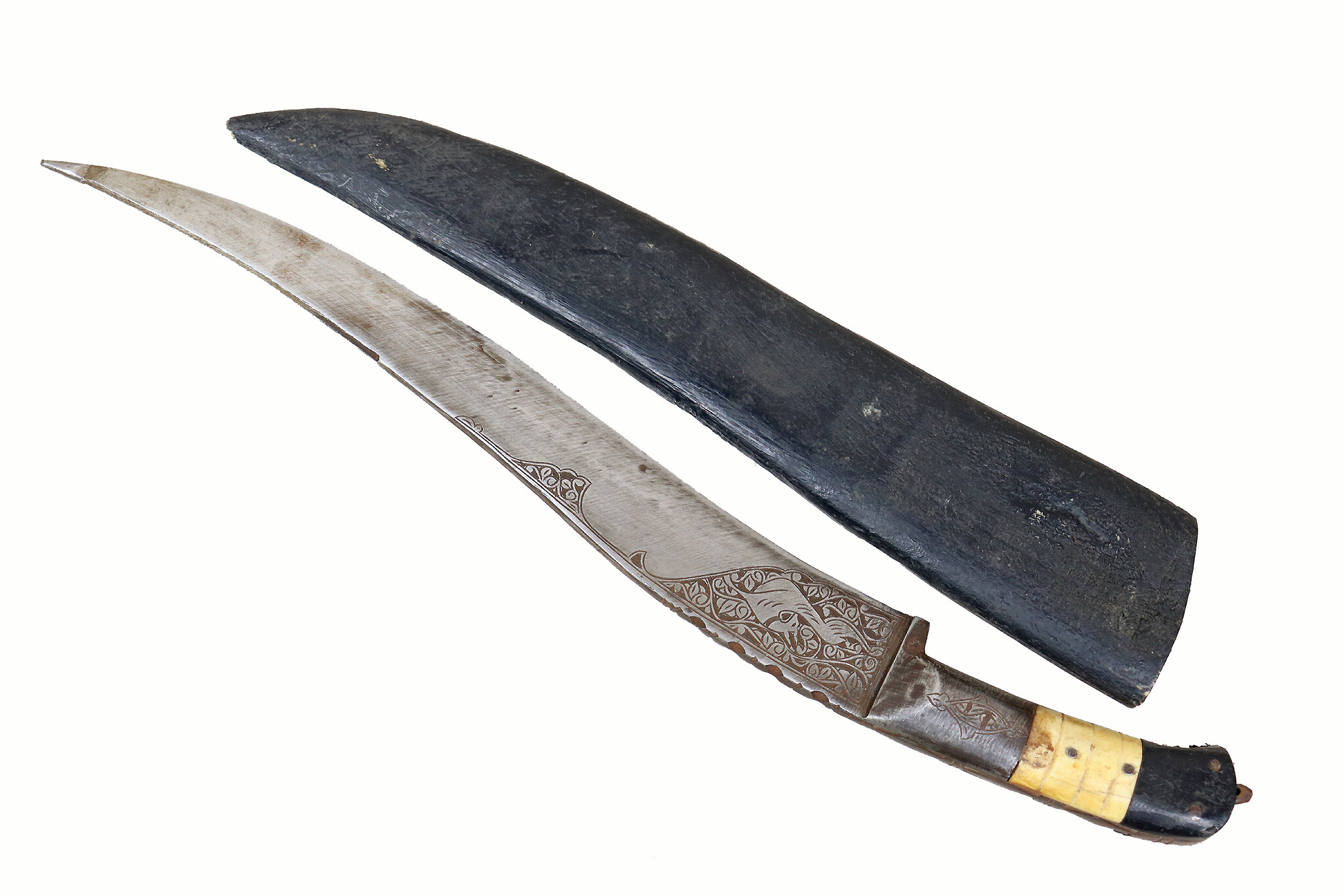 Afghan Knife Straigh Blade Islamic Short sword Dagger choora dagger Pesh kabze No: MS23/N1