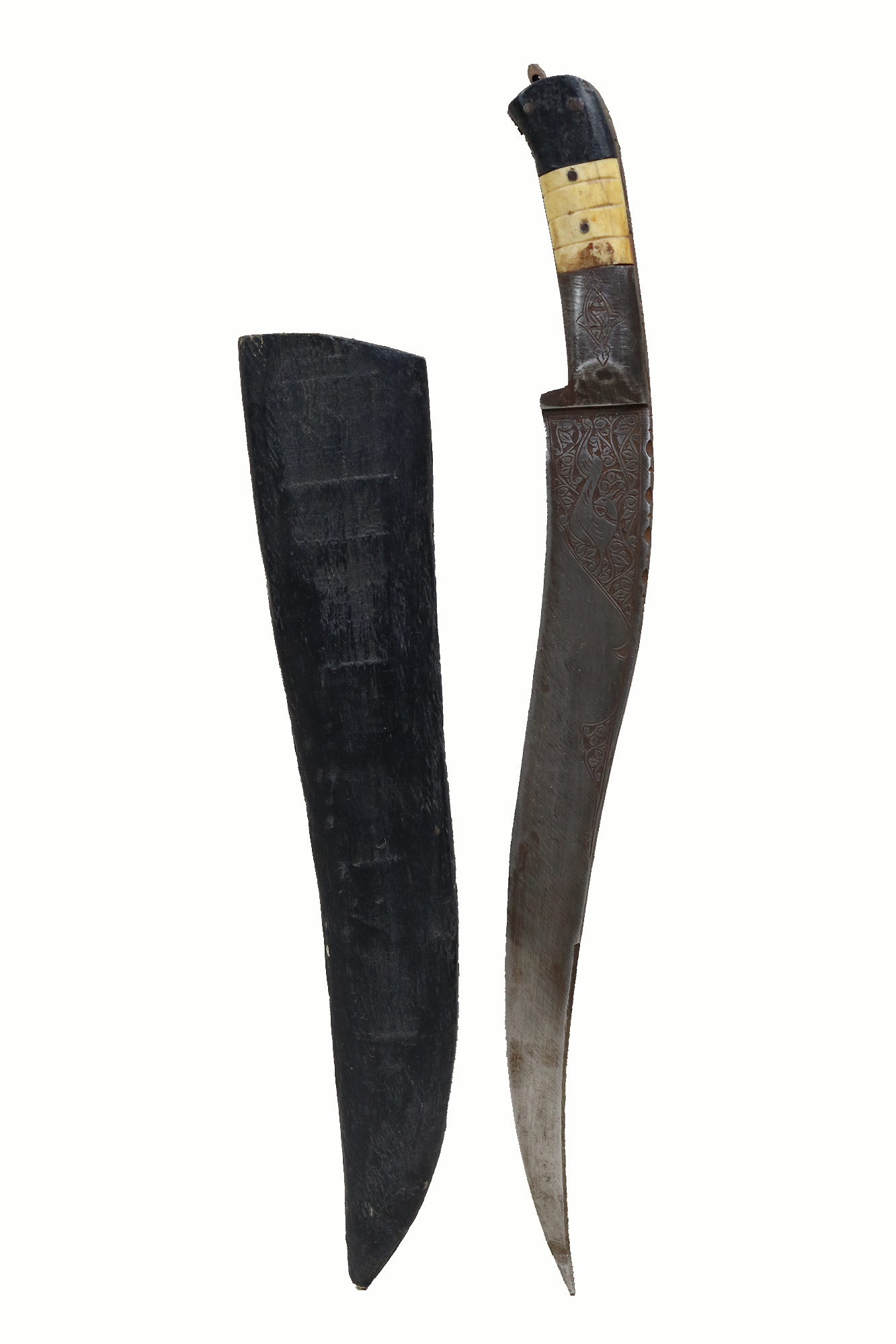 Afghan Knife Straigh Blade Islamic Short sword Dagger choora dagger Pesh kabze No: MS23/N1