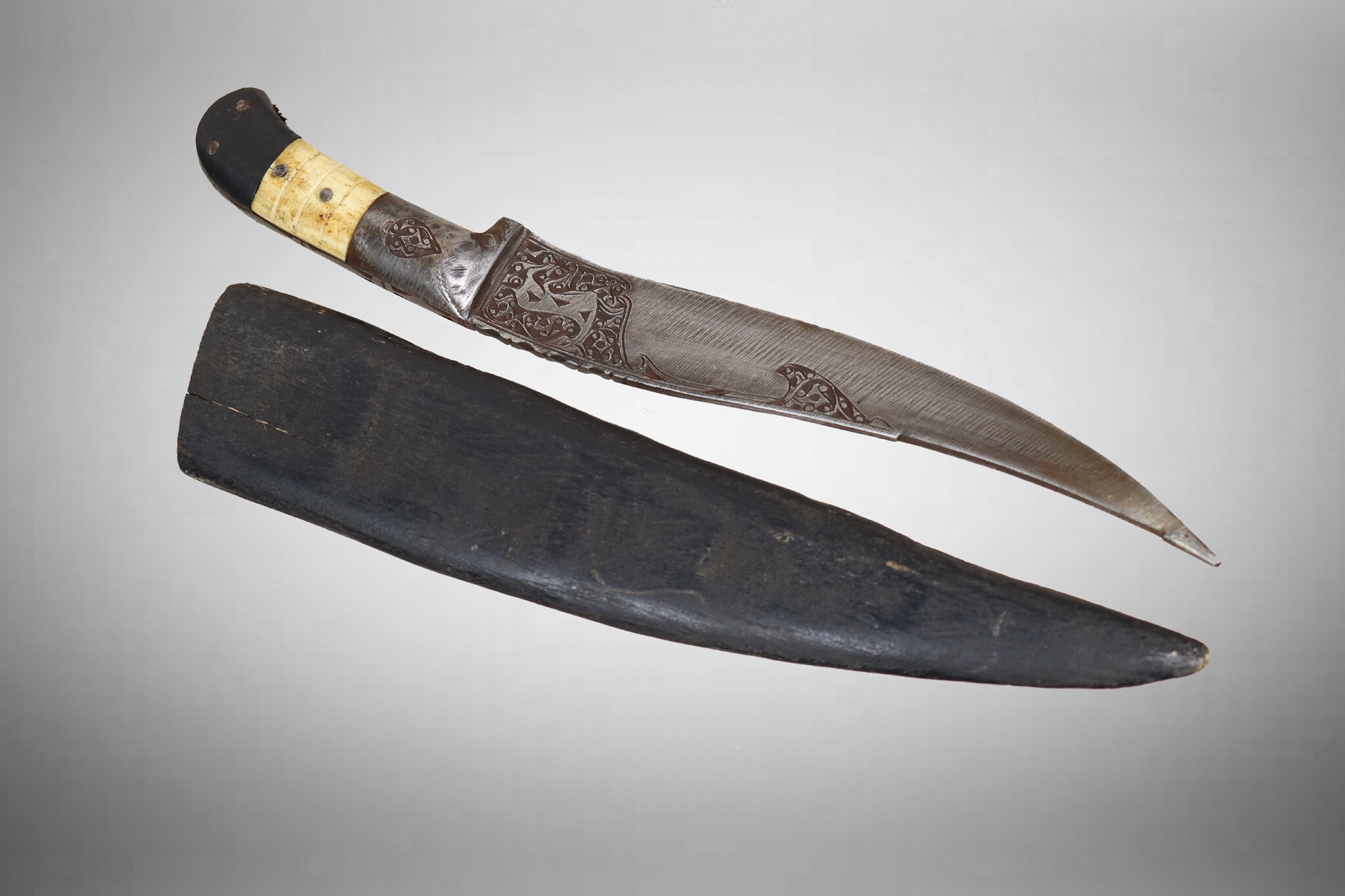 Afghan Knife Straigh Blade Islamic Short sword Dagger choora dagger Pesh kabze No: MS23/N3